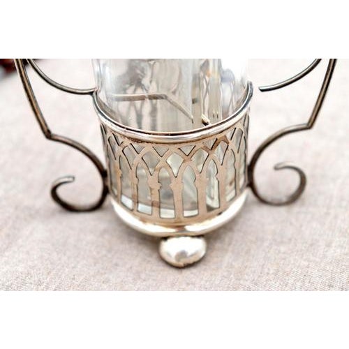 Glass Perfume Bottles, Set of 3 For Sale - Image 4 of 8