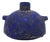 Vintage Klein Blue Ceramic Vase, 1960 For Sale