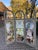 1960s French Louis XVI Gray Beech Room Divider Screen - 3 Panels For Sale - Image 17 of 17