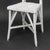 Vintage White Wicker Dressing Table and Chair For Sale - Image 10 of 12