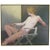 Beige Robert Kinsell 33"x 39" Oil Painting of Reclining Nude Woman For Sale - Image 8 of 8