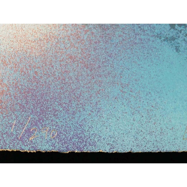 "Boy On A Dolphin" Unframed Limited Edition Silkscreen Art Print by Robert Katona Pencil signed, titled and numbered by...