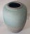 XXL Turquoise-Grey Coloured Floor Vase by Bontjes van Beek, 1940s For Sale - Image 4 of 6