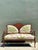 Victorian Vintage Carved Wood Settee With Embroidered Botanical Upholstery For Sale - Image 3 of 12