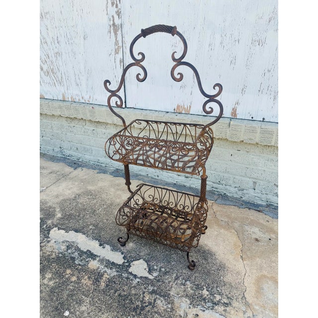 Vintage Plant Stand For Sale - Image 9 of 10
