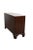 Wood 1970s Baker Mahogany Serpentine Front 4 Drawer Chest For Sale - Image 7 of 8