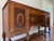 Wood Vintage Hepplewhite-Style Sideboard / Buffet --Elegant Floral Carvings For Sale - Image 7 of 8