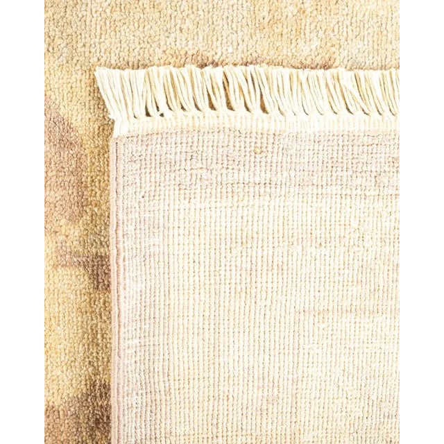 2000 - 2009 Eclectic, One-of-a-Kind Hand-Knotted Area Rug in Gray, 8' 0" x 10' 2" For Sale - Image 5 of 8