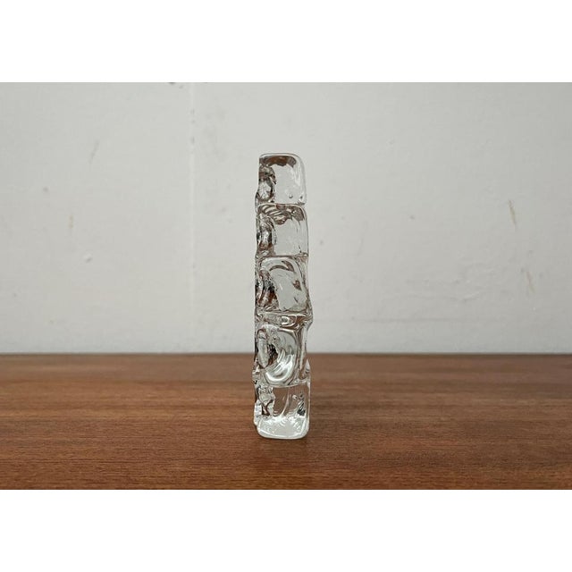 Vintage German Glass X-Mas Tree Candleholder from Wiesenthalhütte, 1970s, in Very Good conditions. Designed 1970 to 1979...