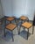 1950s Vintage Industrial Stackable Bar Stools from Mullca, France, 1950s, Set of 4 For Sale - Image 5 of 18