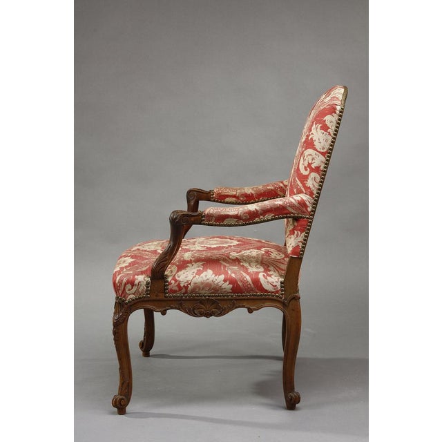 Wood Napoleon III Salon Armchairs, 1870s, Set of 4 For Sale - Image 7 of 18