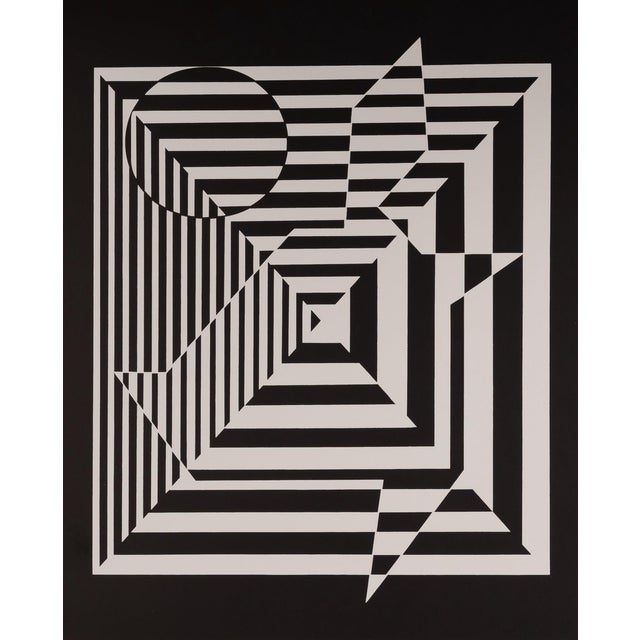 Victor Vasarely, YABLAPOUR II, Lithograph For Sale