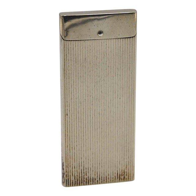 Silver Cigarette Holder, 1940s For Sale