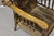 Brown Antique Arts & Crafts Mission Turn Carved Walnut Small Child's Morris Chair For Sale - Image 8 of 11