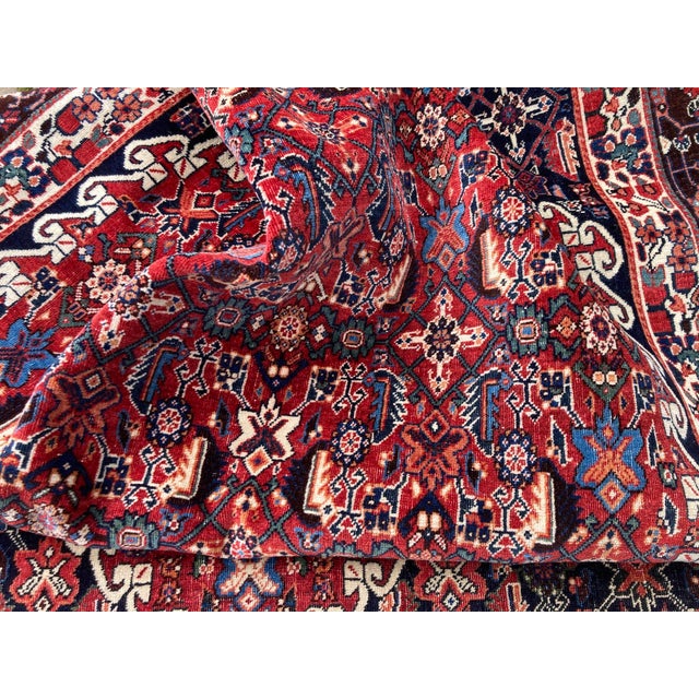 Antique Qashqai Rug, 1890s For Sale - Image 16 of 18