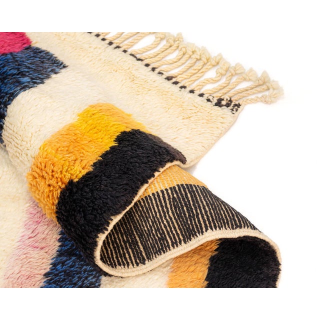 Early 21st Century Hand-Knotted Wool Rug by Azele Studio For Sale - Image 5 of 10