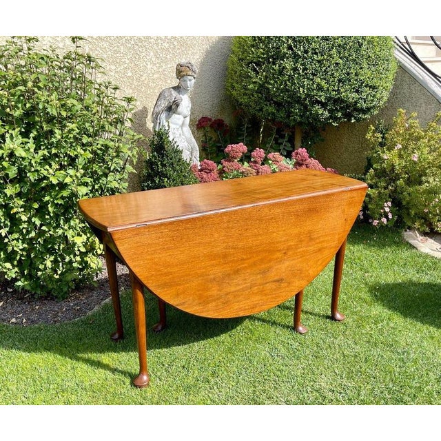 Gateleg Table in Mahogany For Sale - Image 5 of 13