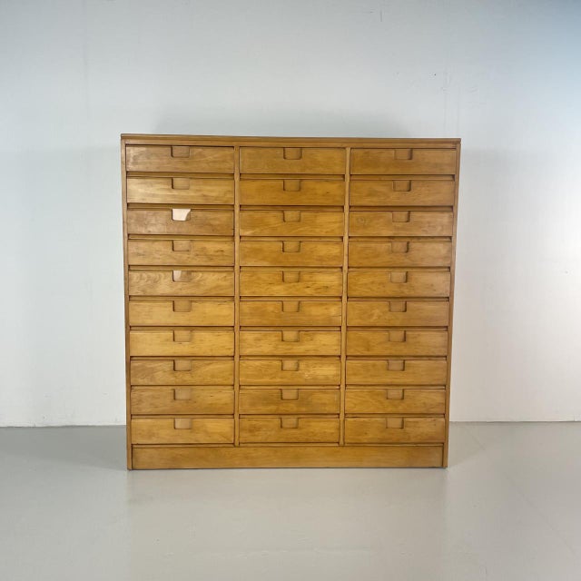 Mid-Century Haberdashery Bank of Drawers, 1940s For Sale - Image 15 of 15