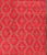 Mid 20th Century Vintage Turkish Konya Carpet With Cross Design and Bright Red Background For Sale - Image 5 of 6