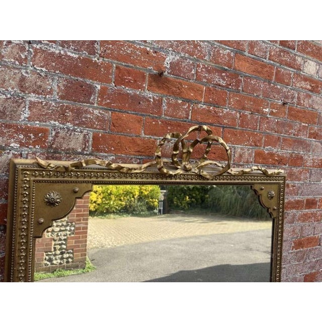 W: 114cm (44.9")h: 148cm (58.3")d: 7cm (2.8") a stunning large antique english 19th century carved wood & gesso gilt...