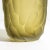 Hand Blown Murano Moon Vase in Olive Large For Sale - Image 9 of 9