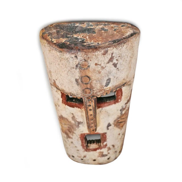 Tribal Vintage Lega Square Mask For Sale - Image 3 of 6