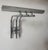 Vintage Studio Wall Lighting in Chrome Metal, 1978, Set of 2 For Sale - Image 4 of 12