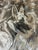 1980s Vintage Framed Impressionist Pastel Drawing of a German Shepherd Dog For Sale - Image 5 of 7