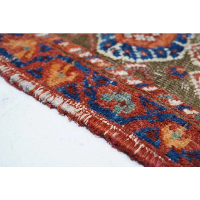 Antique Afshar Rug 4'4'' x 6'1'' For Sale In New York - Image 6 of 11