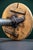 Wood Vintage Industrial Stool, 1930s For Sale - Image 7 of 8