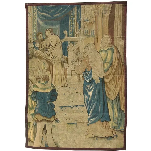 17th Century Biblical Brussels Tapestry For Sale In Los Angeles - Image 6 of 9