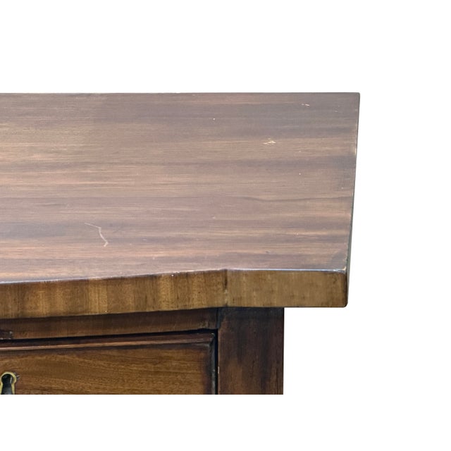 Vintage Western Natural Wood Brandy Board Sideboard Console Table For Sale - Image 9 of 14