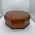 Bauhaus Octagonal Box in Ash, Walnut, Maple, Mahogany, and Velvet, Vienna, 1920s For Sale - Image 4 of 18