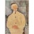 Khaki 1947 After Amedeo Modigliani "Portrait De Monsieur Lepoutre" Lithograph For Sale - Image 8 of 8