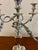 Large Antique Victorian Silver Plated Five Branch Candleholder, 1880 For Sale - Image 6 of 11