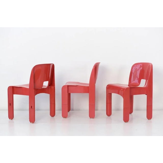 Universale Stacking Chairs by Joe Colombo, Set of 3 For Sale - Image 9 of 10