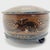 Antique Hungarian Folk Art Nouveau Hand-Painted Lidded Wooden Jewelry Box, 1920s For Sale - Image 6 of 8
