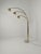 Metal Italian Arch Floor Lamp in Gilded Metal and Marble attributed to Reggiani, 1970s For Sale - Image 7 of 18