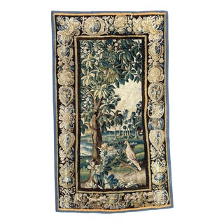 Antique Aubusson Tapestry, 1700s For Sale