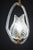 1940s Elgant Transparent Art Decò Barovier E Toso Pendant Light Murano Glass For Sale - Image 6 of 12