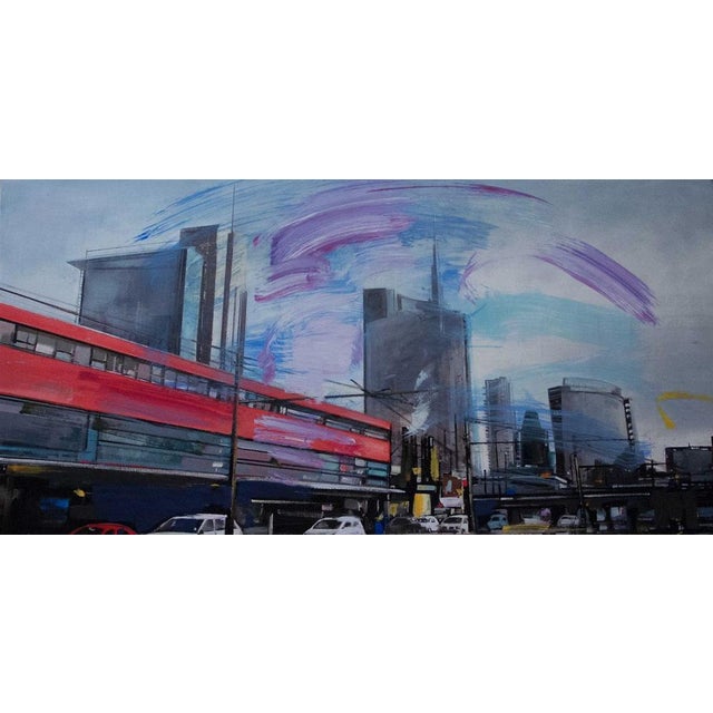 Alessandro RUSSO Milan 2013 hand retouched print Hand signed lower right Justified P.U. (Pezzo Unico) lower left 75 x 106...