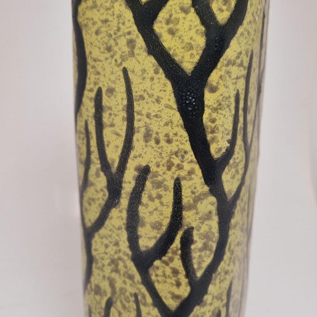 Mid-Century Modern Hungarian Studio Pottery Vase attributed to Géza Gorka, 1960s For Sale - Image 14 of 15
