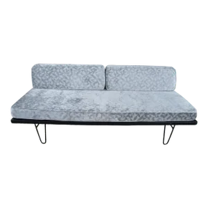 Mid Century Modern George Nelson Herman Miller Hairpin Leg Daybed Sofa