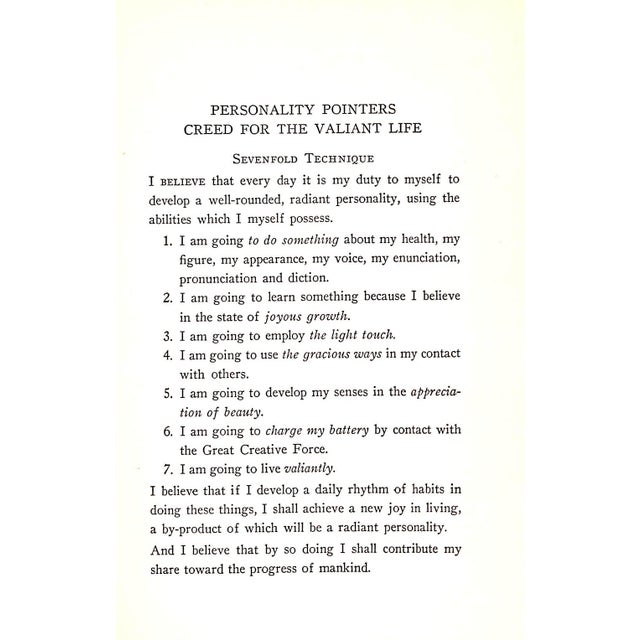 "Personality Pointers" 1935 Edwards, Jill For Sale - Image 4 of 4