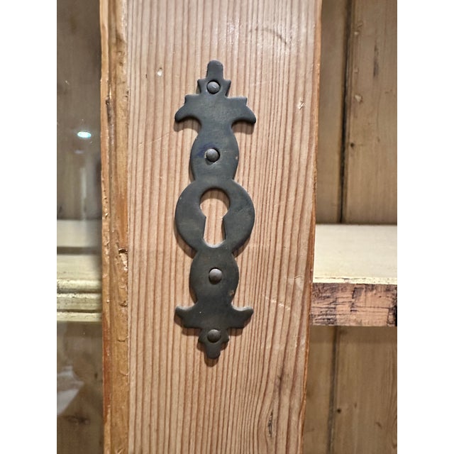 Late 19th Century English Georgian Style Breakfront Pine Library Bookcase For Sale - Image 13 of 18