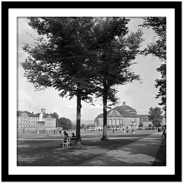 Friedrichsplatz Square at the Inner City of Kassel, Germany, 1937, 2021 For Sale - Image 4 of 5