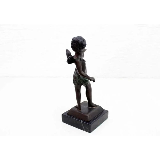 Art Nouveau style bronze figurine statuette of Eduardo Rossi 60s 60s Here is an original piece, this bronze figurine...