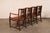 Early 19th C. Italian 4 Chair-Back Bench For Sale In Atlanta - Image 6 of 13