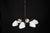 Mid-Century Modern Italian Chandelier in the style of Stilnovo, 1950s For Sale - Image 9 of 18