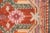 Orange Vintage Area Rug | Samarkand Rug | Floral Colorful Rug For Sale - Image 8 of 10